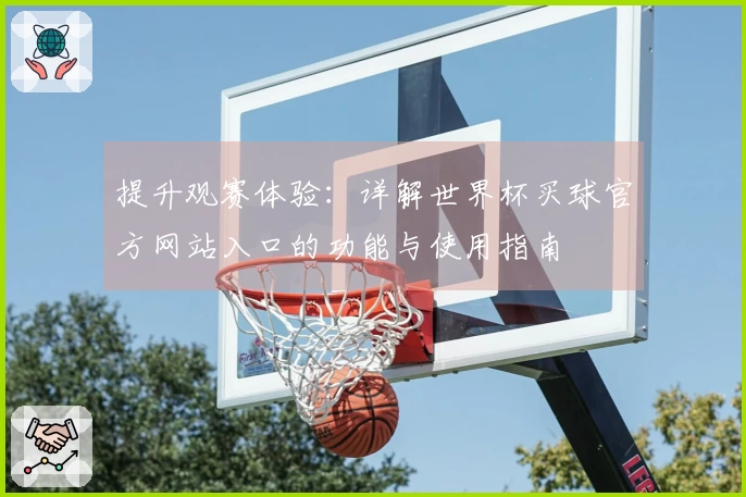 提升观赛体验：详解世界杯买球官方网站入口的功能与使用指南